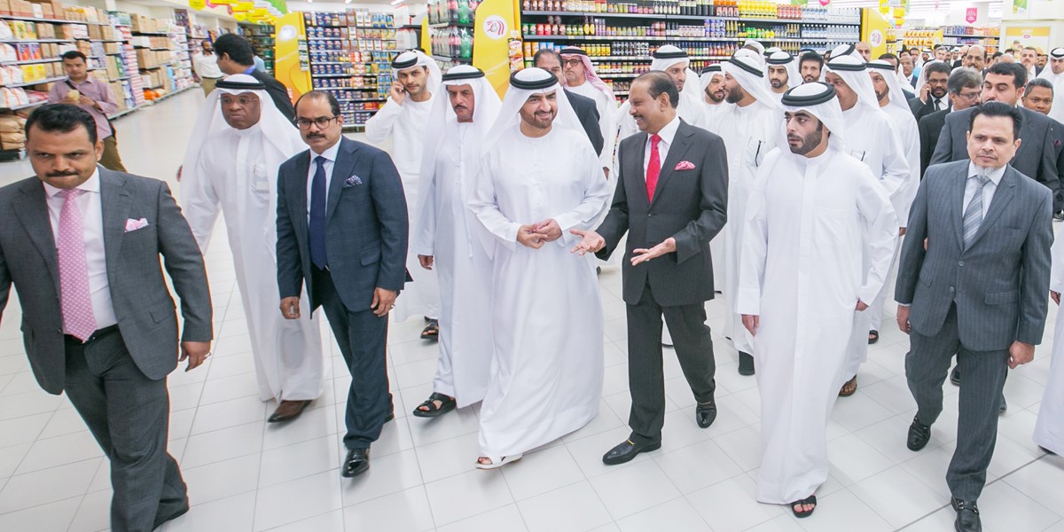 Deputy Ruler of Sharjah opens new LuLu Hypermarket in Al Hazna