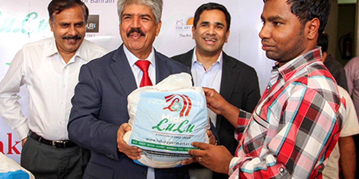 Donations collected for LuLu Food for All™ initiative distributed on Bahrain National Day