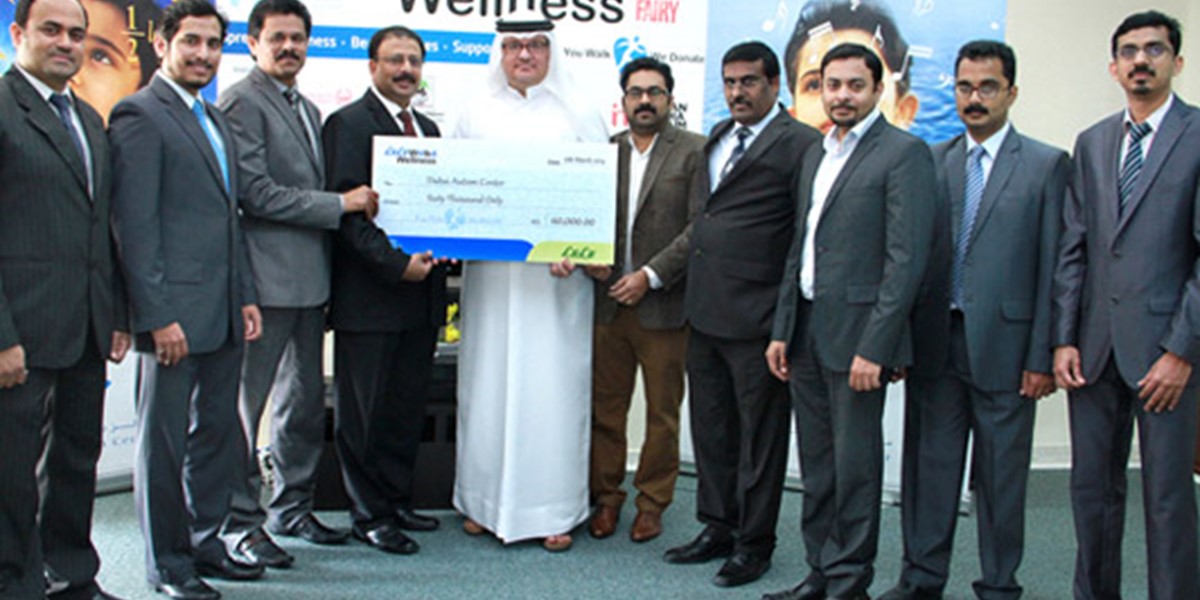 LuLu Group hands over 'LuLu Walk 4 Wellness' donation to Dubai Autism Center