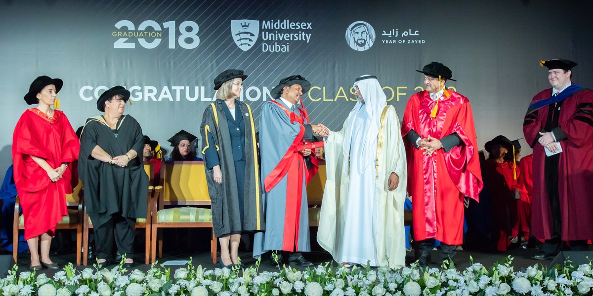 LuLu Group Chairman and Managing Director Yusuff Ali M.A. Receives Honorary Doctorate from Sheikh Nahyan Bin Mubarak Al Nahyan at Middlesex University 