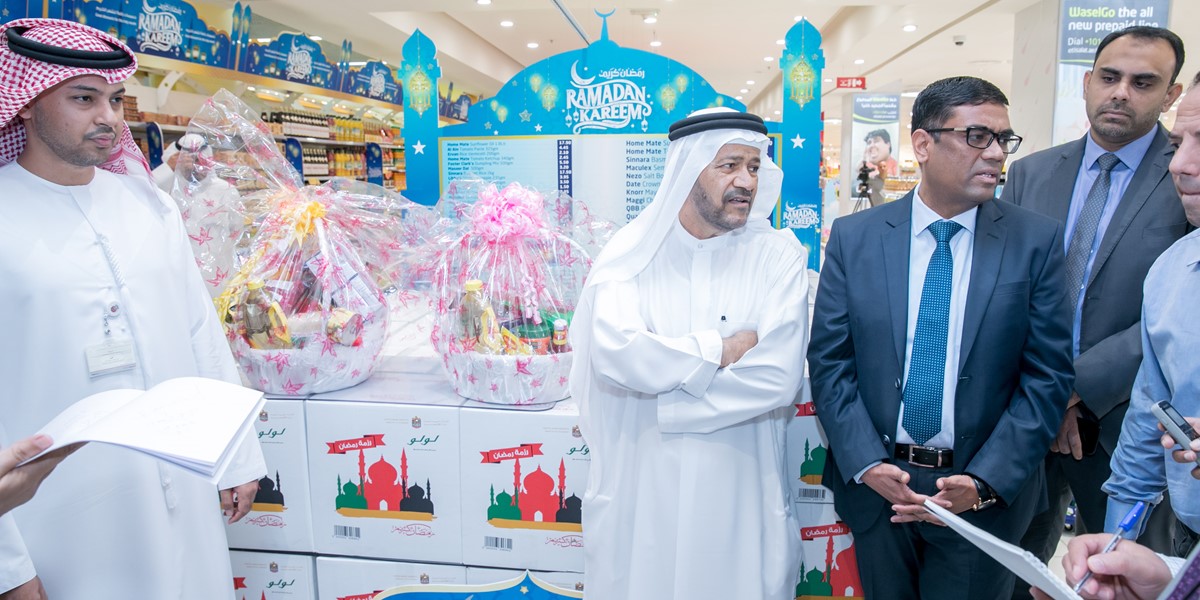 LULU LAUNCHES SUBSIDISED RAMADAN KITS IN STORES Welcomes Consumer Protection Director Dr. Hashim Al Nuaimi in Store Visit